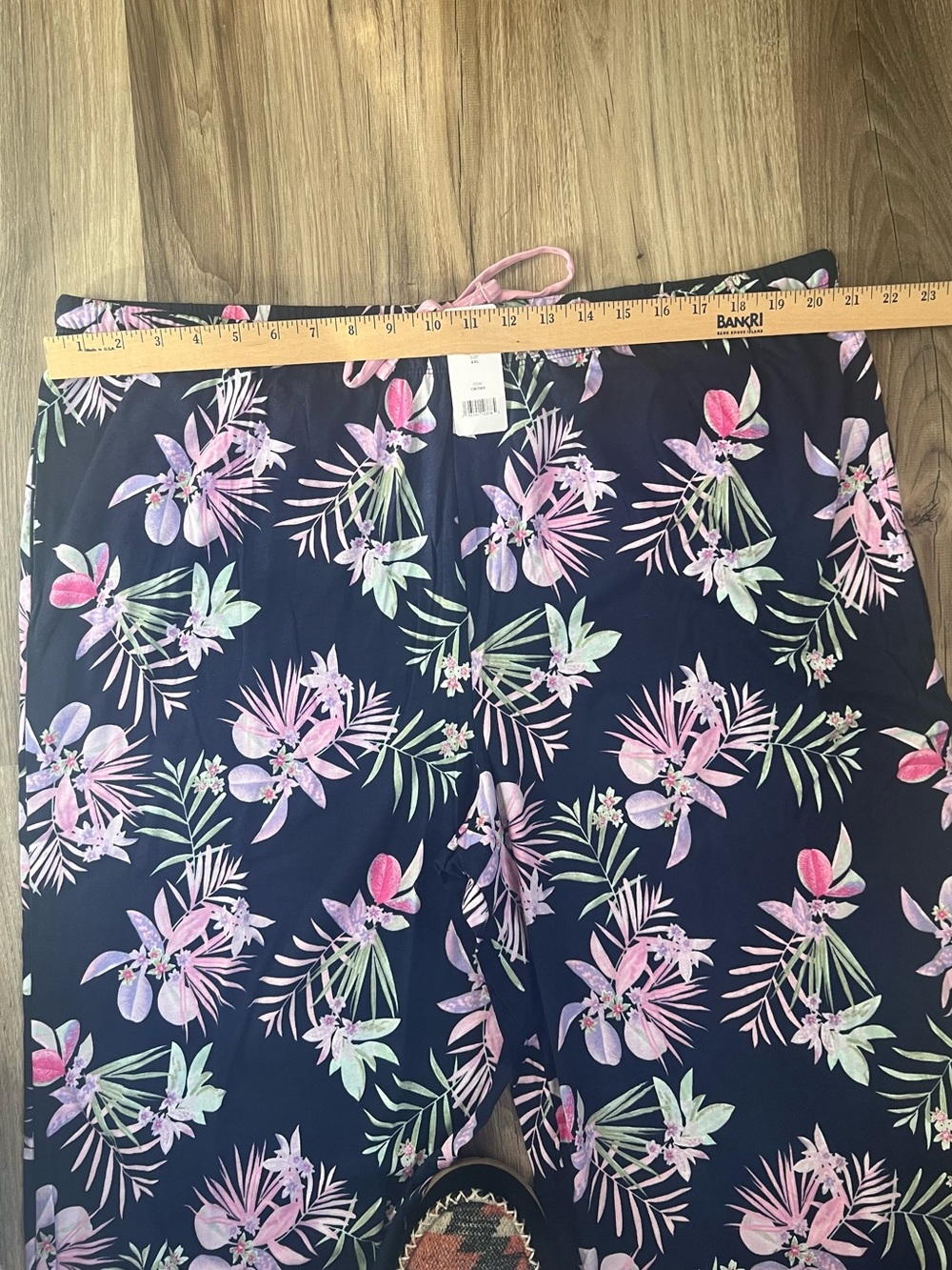 NEW Carole Hochman Floral Pajama Capris 100% Cotton PJs Size XXL NWT - Picture 7 of 9